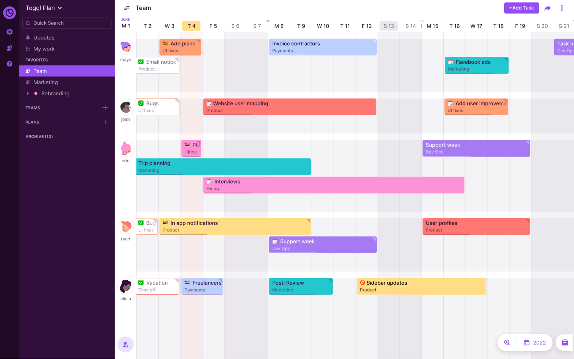 Calendar Management 