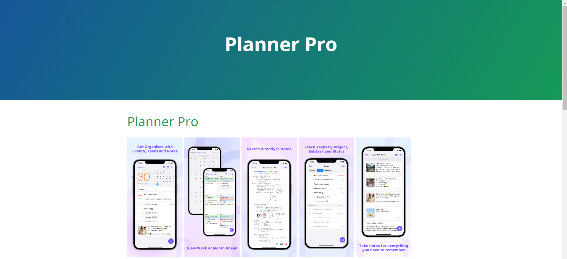 Planner Pro