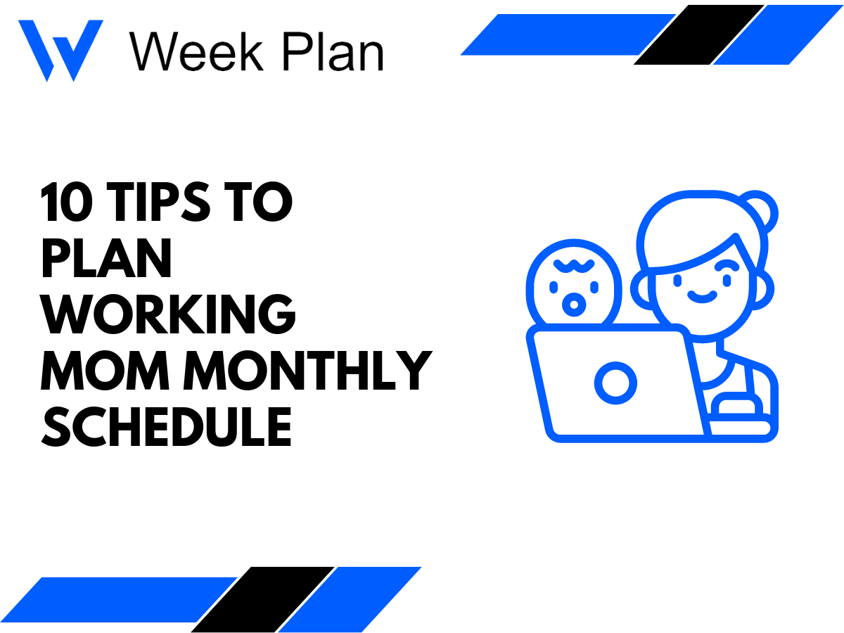 Planner For Busy Working Moms- Set Daily Routines