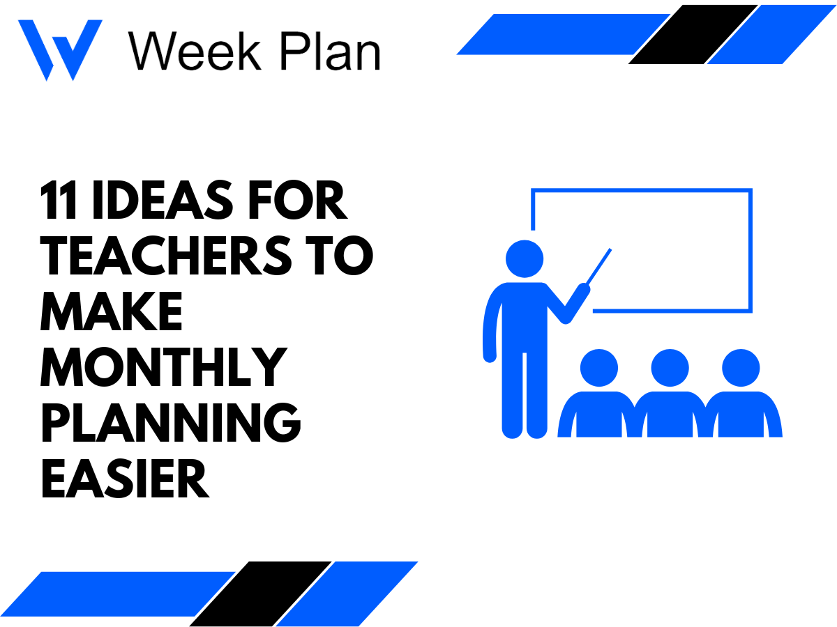 Best Plans for Teachers- Monthly Teaching Strategies
