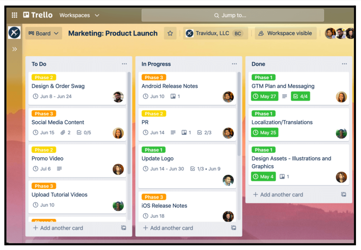 Drag-and-Drop Task Cards