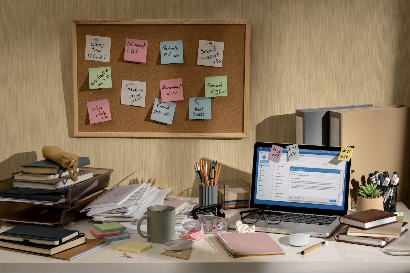 Prioritize tasks using the Eisenhower Matrix or ABC method