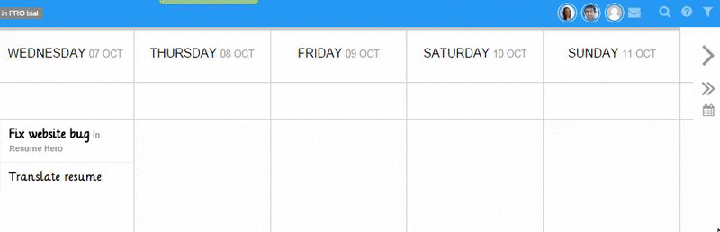 Assigning work Gif 5