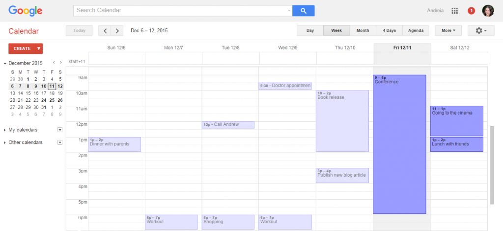 Google Calendar