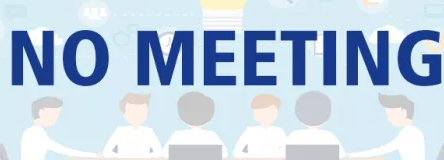 No meetings