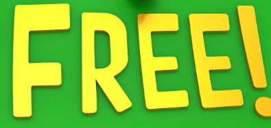 free with green Background