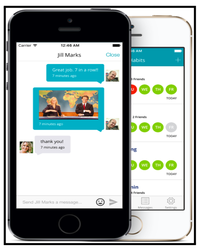 Messaging with fun gifs