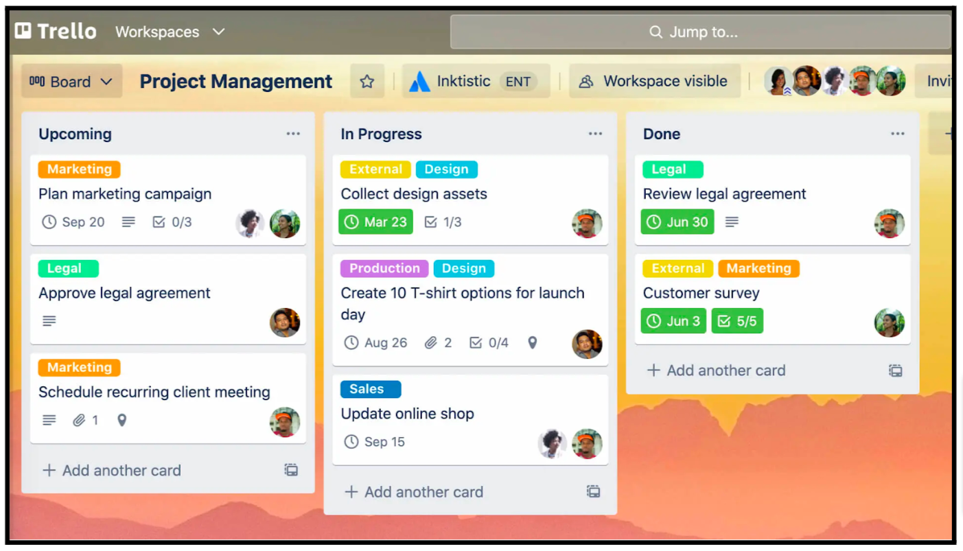 Customizable Lists and Cards