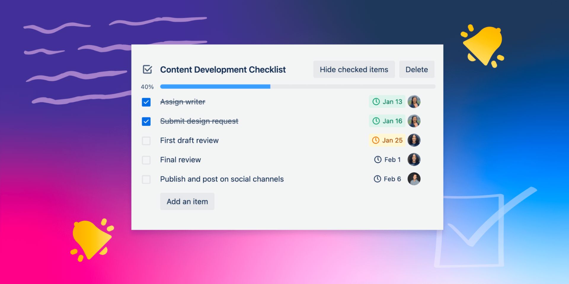 Due Date Management for Enhanced Time Efficiency