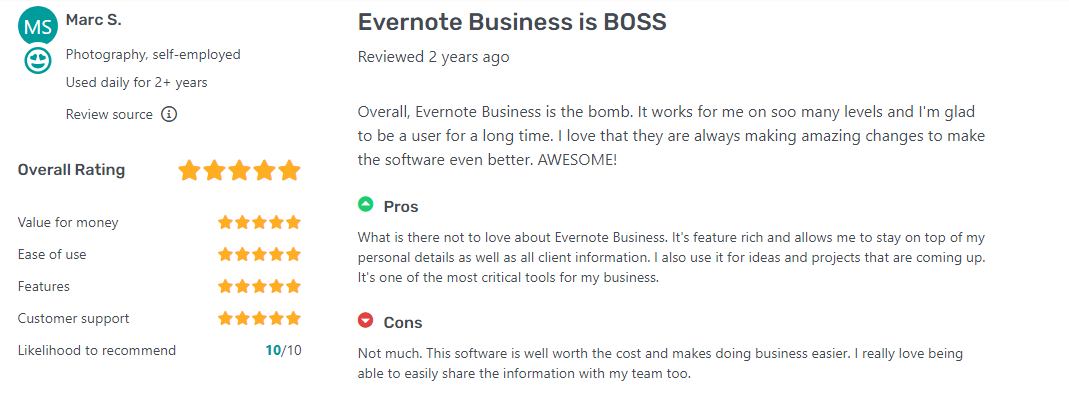 evernote rating1