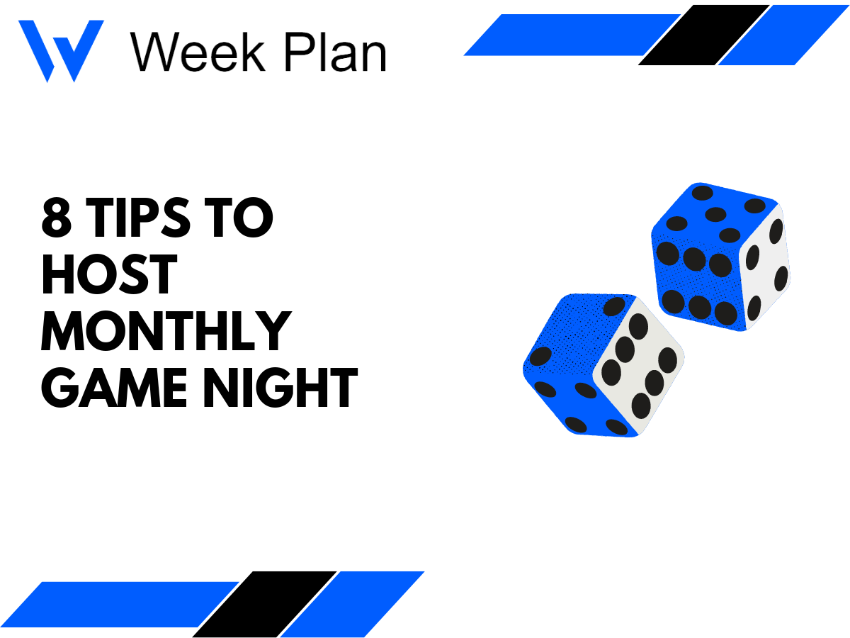 8 Tips to Host Monthly Game Night