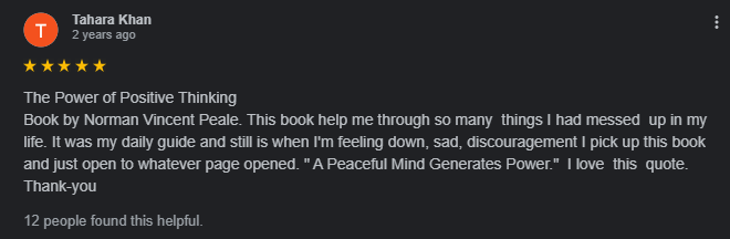 The Power of Positive Thinking Rating