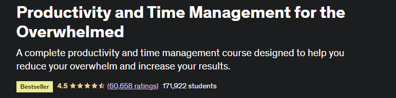 time management productivity