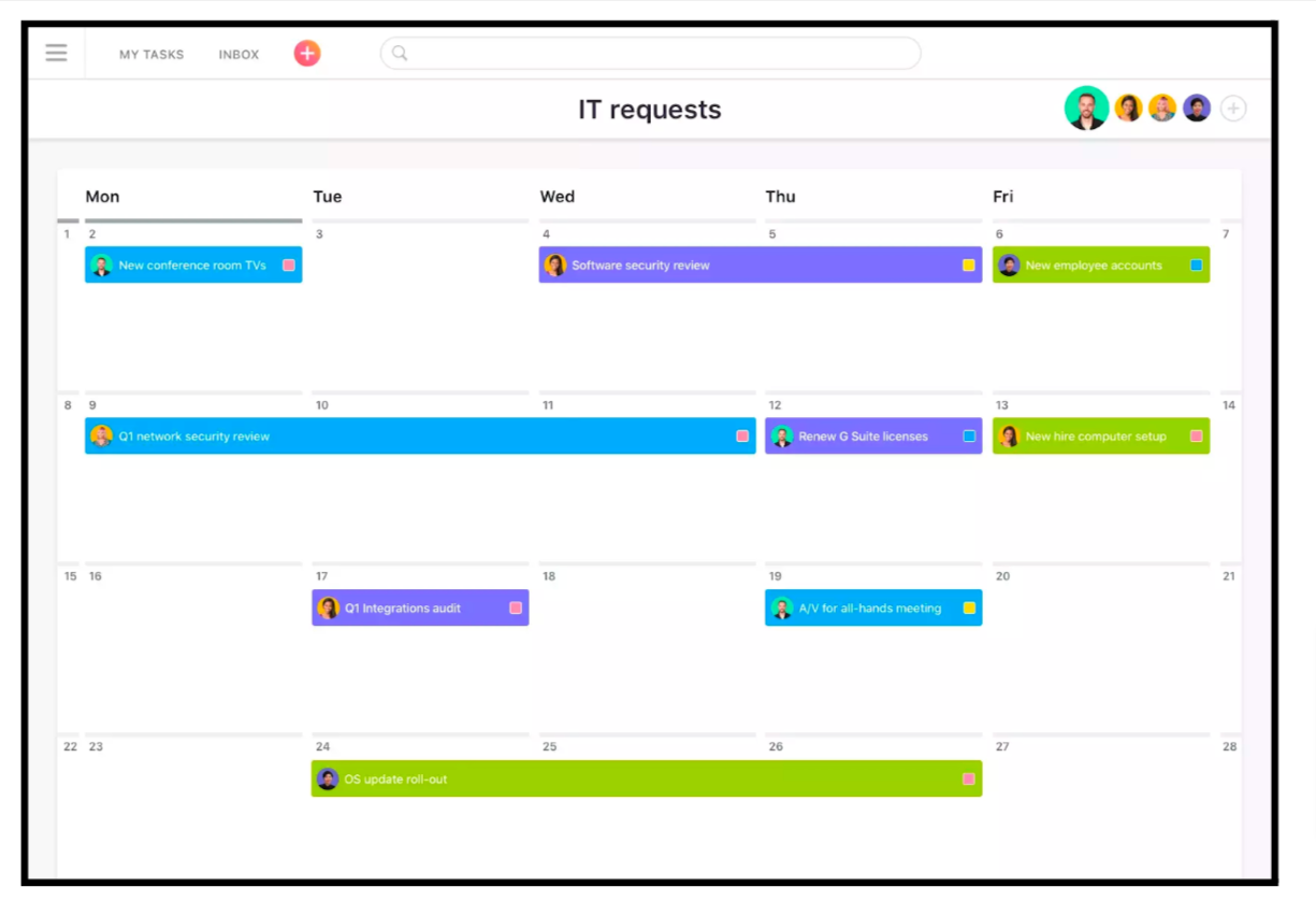 Daily View and Priorities