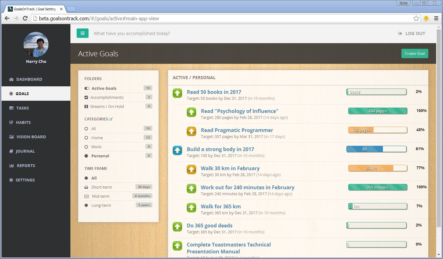 Vision Board Creation