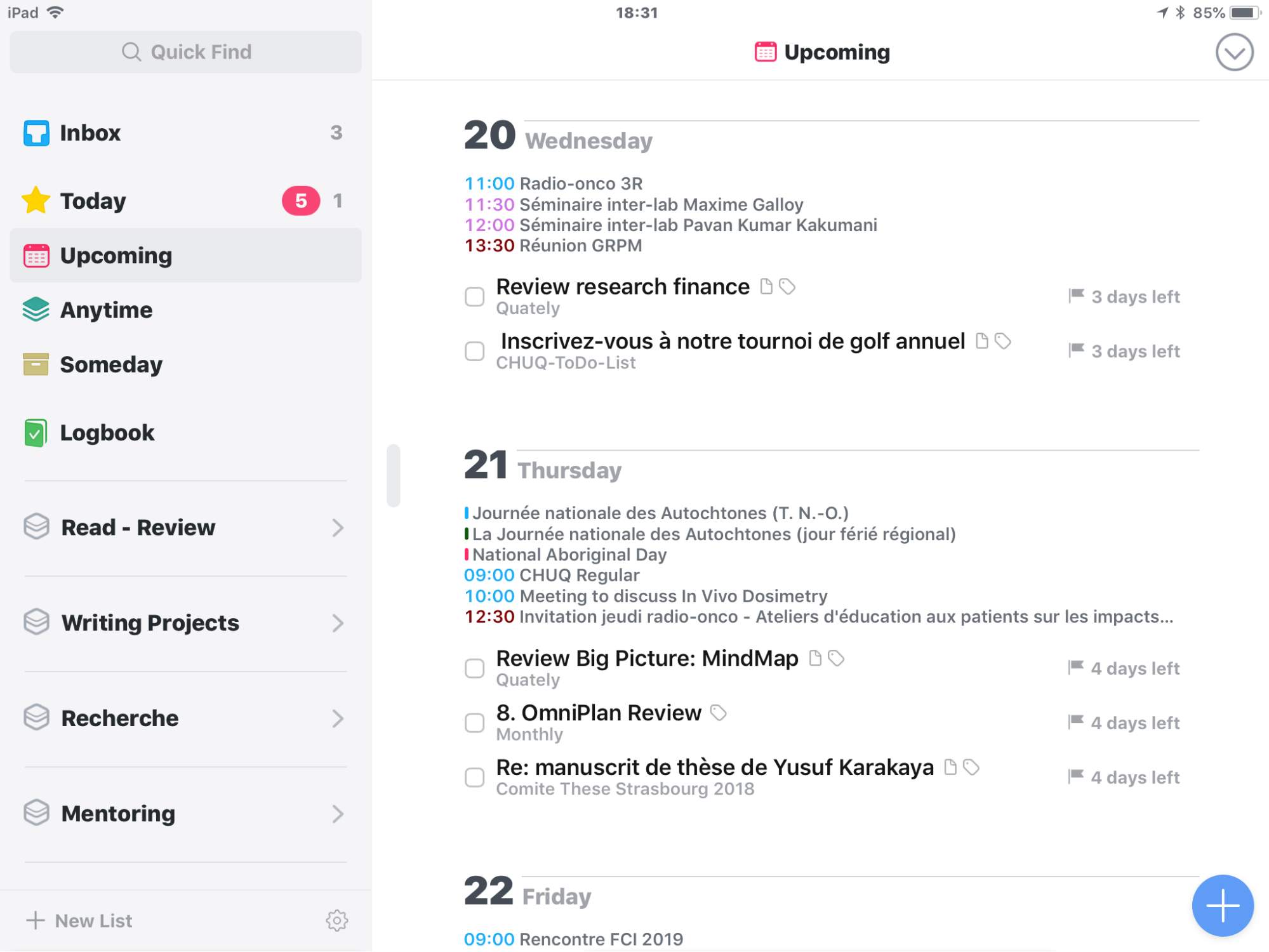 Project Planning with Milestones