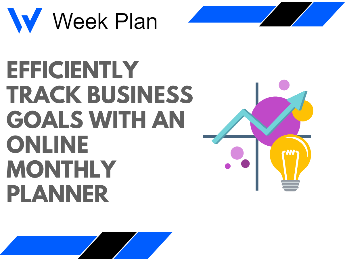 Business Goal Tracker- Stay Focused With Detailed Action Plans