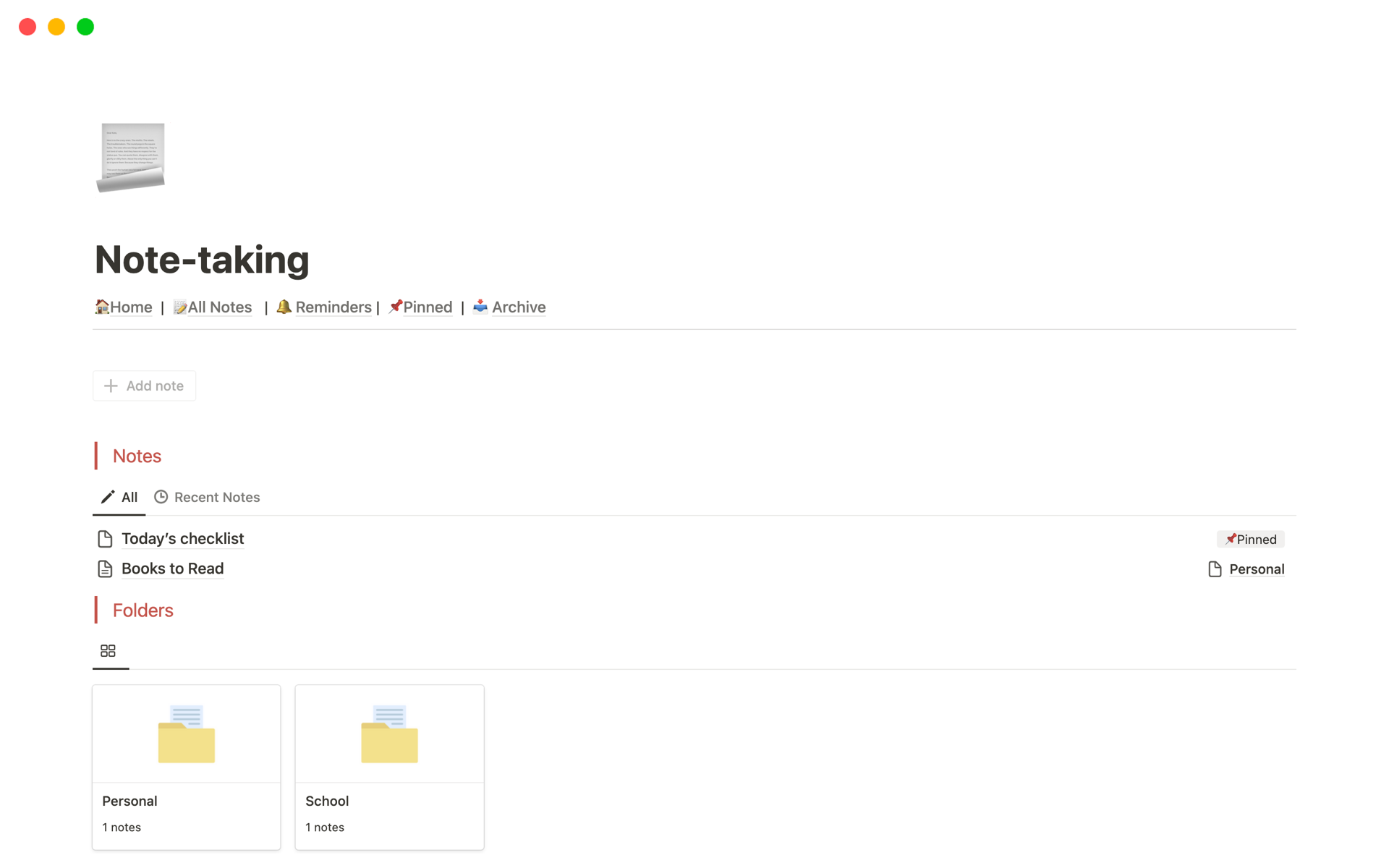 Integrated Note-Taking