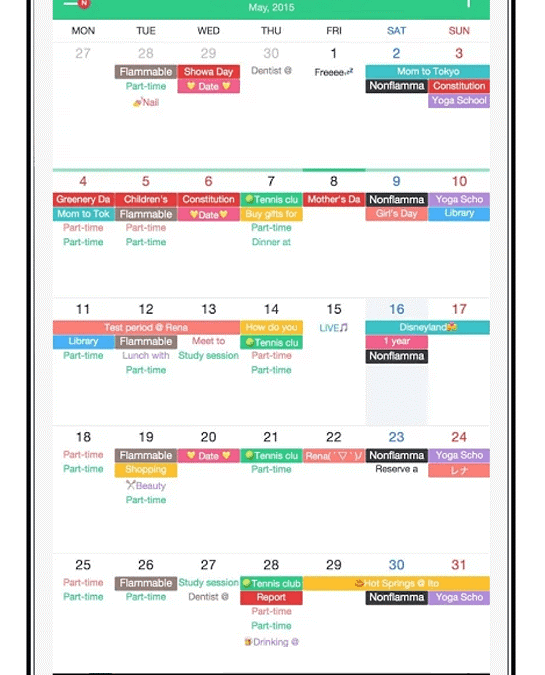 Multiple Calendar Views