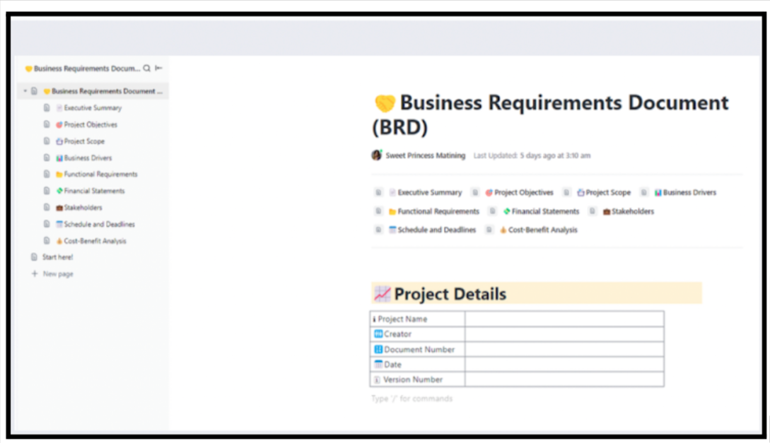 Project Management Templates