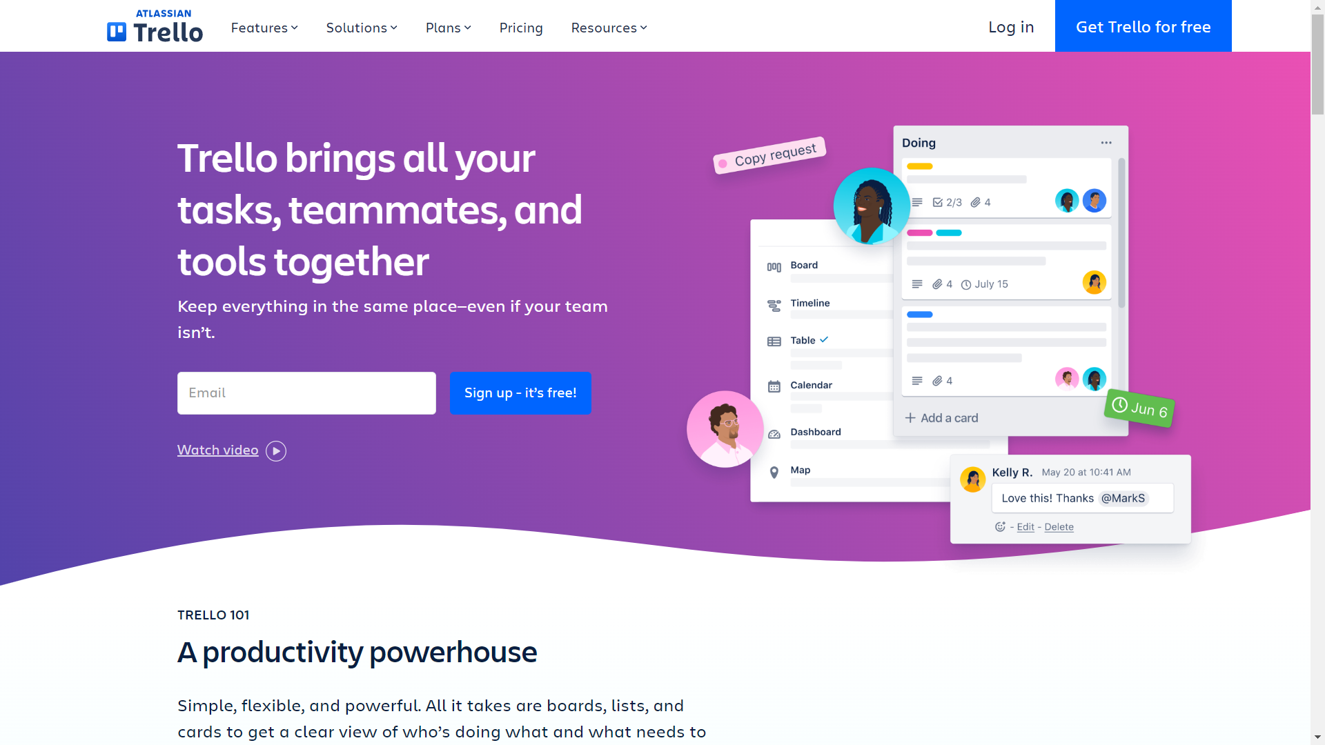 Trello Online Planner