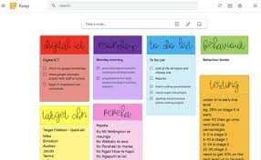 Color Coding of Google Keep