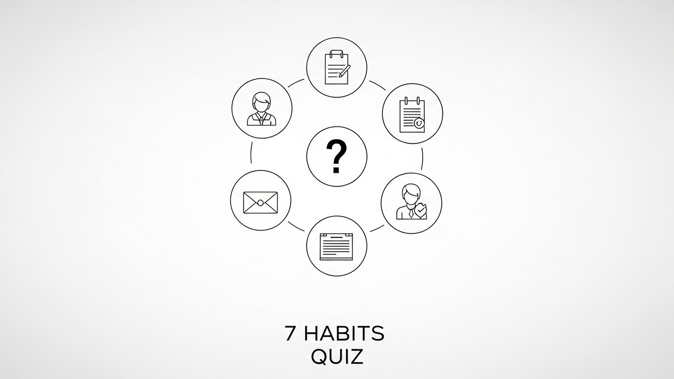 7 Habits Quiz - Test Your Knowledge of The 7 Habits of Highly Effective People