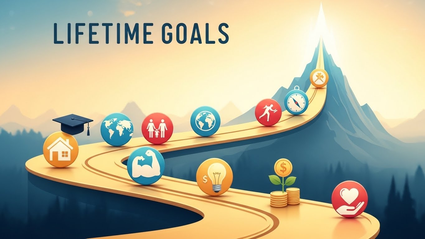 Lifetime Goals - How to Define, Plan, and Actually Reach Them
