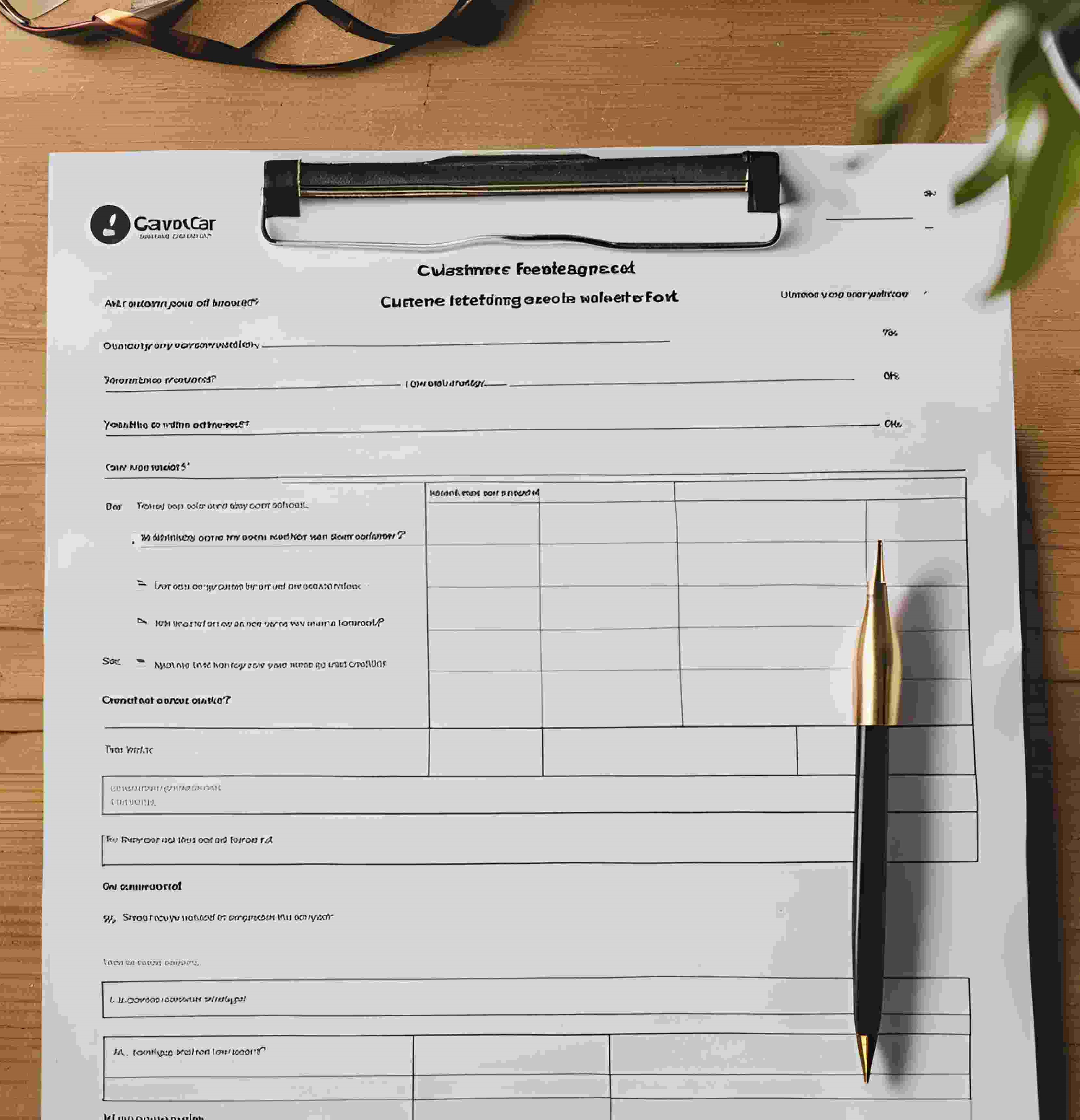 crafting effective customer feedback questionnaires