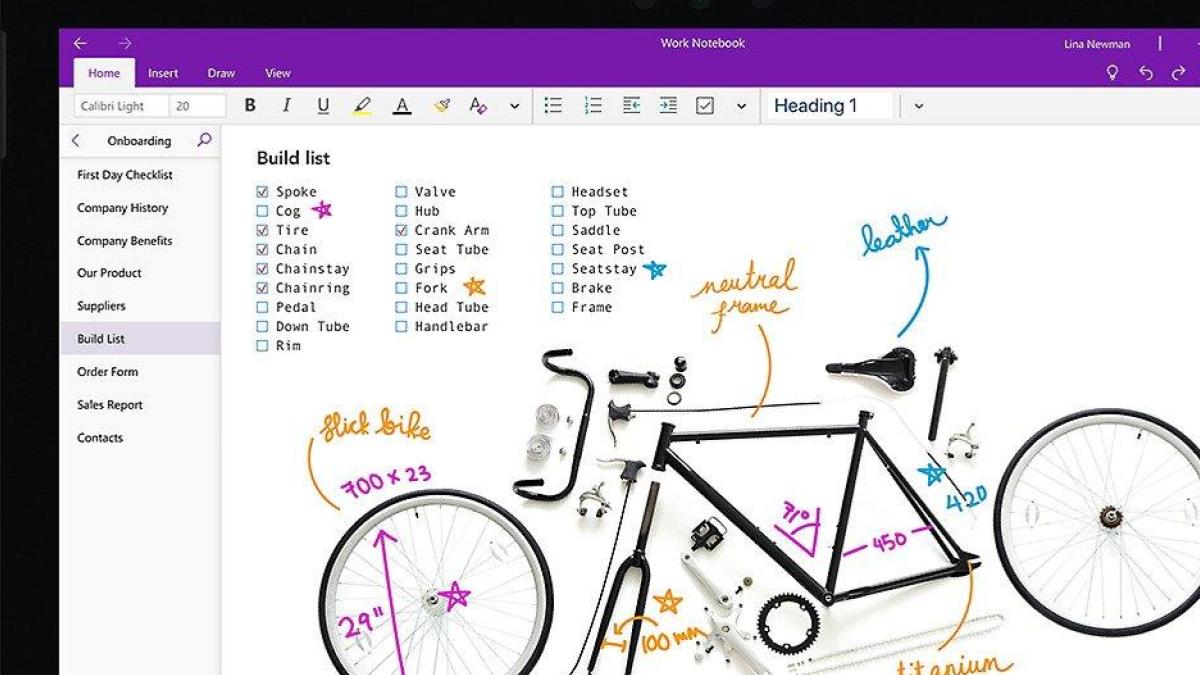 Digital Note Taking Feature of Microsoft Onenote