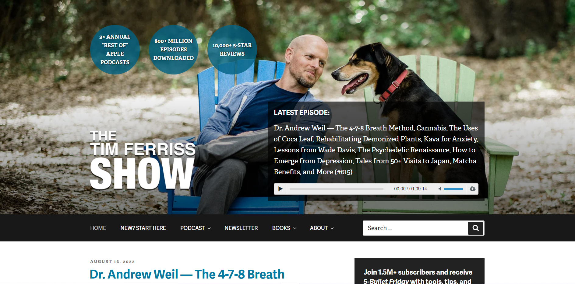 Tim ferriss's podcast