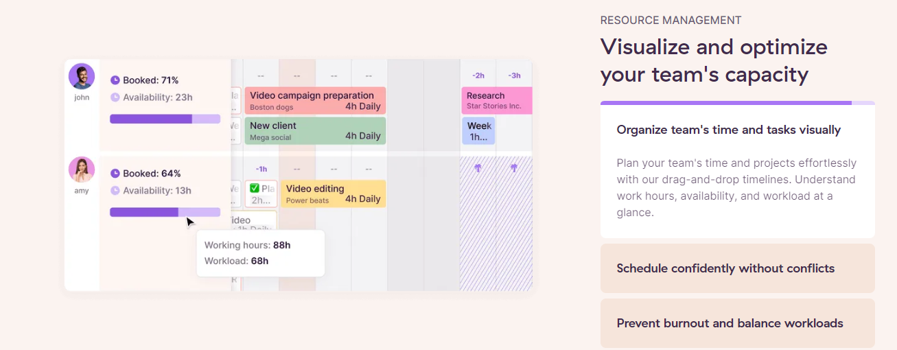 Drag-and-Drop Scheduling in Toggl Plan