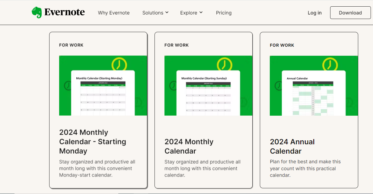 Evernote Planner