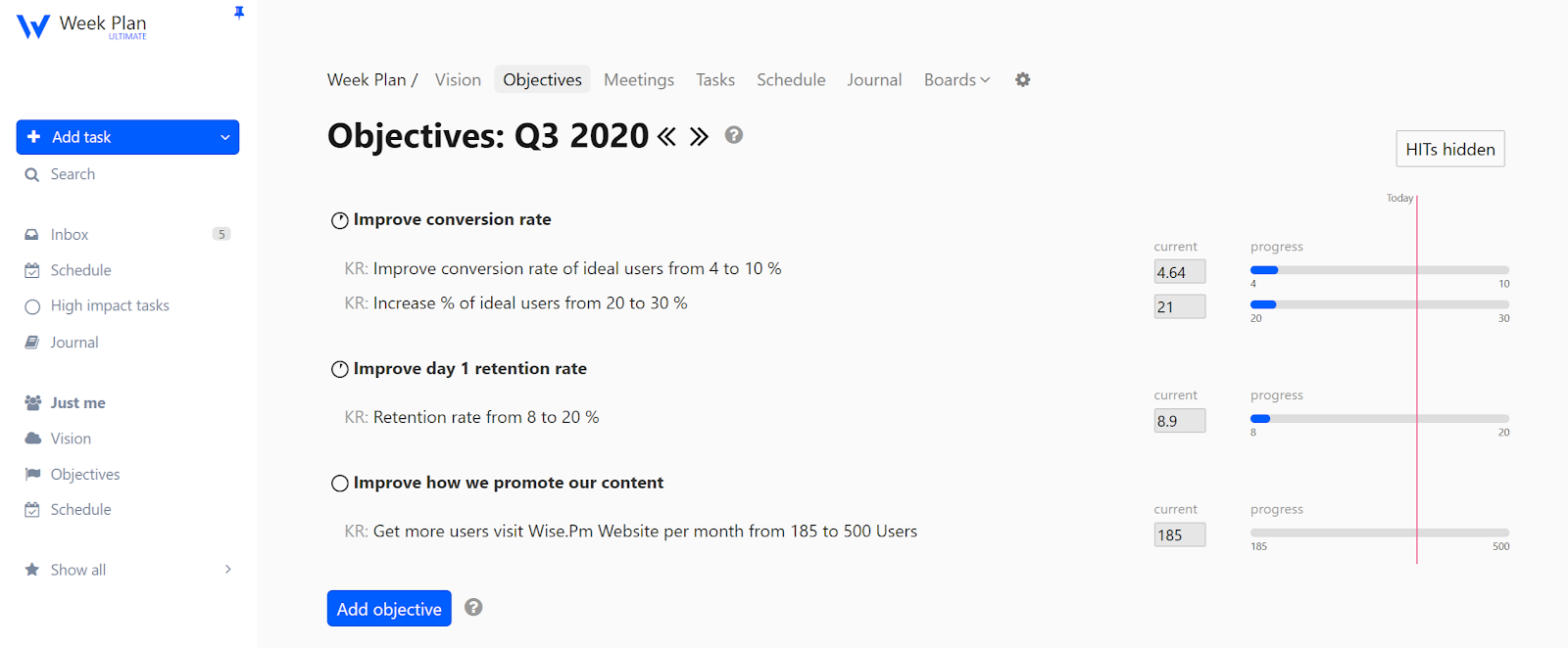 Features of Our Focus Planner