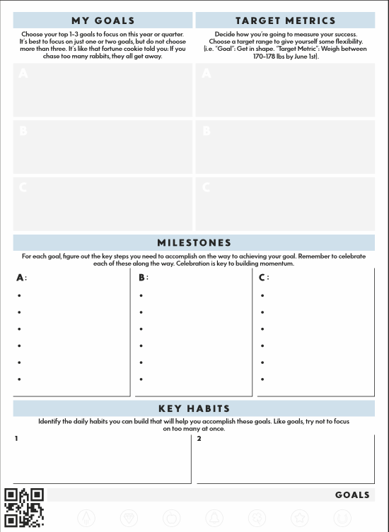 Goal Setting and Tracking in Panda Planner