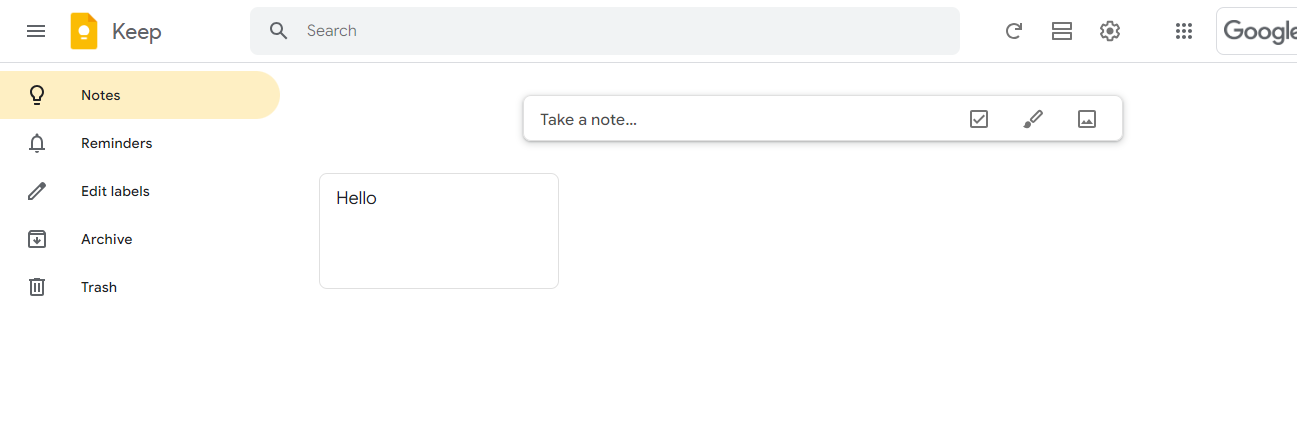 Google Keep