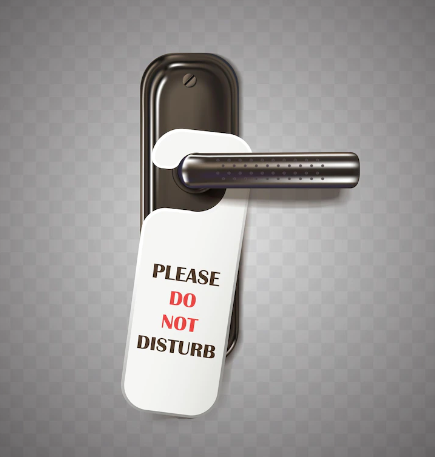 Put yourself on Do not disturb