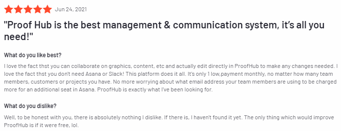 Customer Reviews - ProofHub