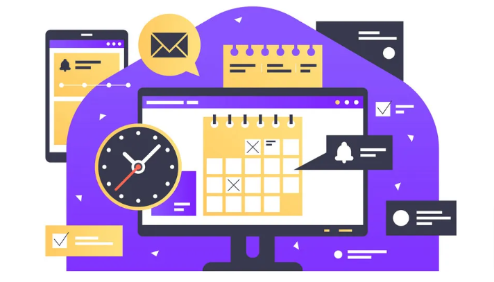 scheduling activities by using digital tools