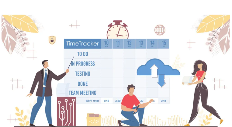 Manager tracking employees performance