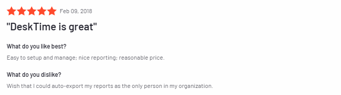 Desktime - Testimonials