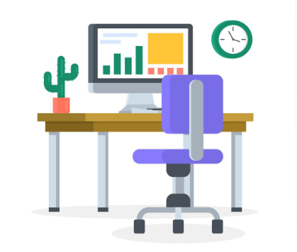 Neat and clean workspace