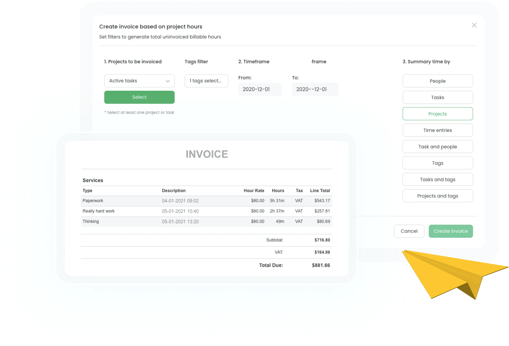 TimeCamp - Billable Hours