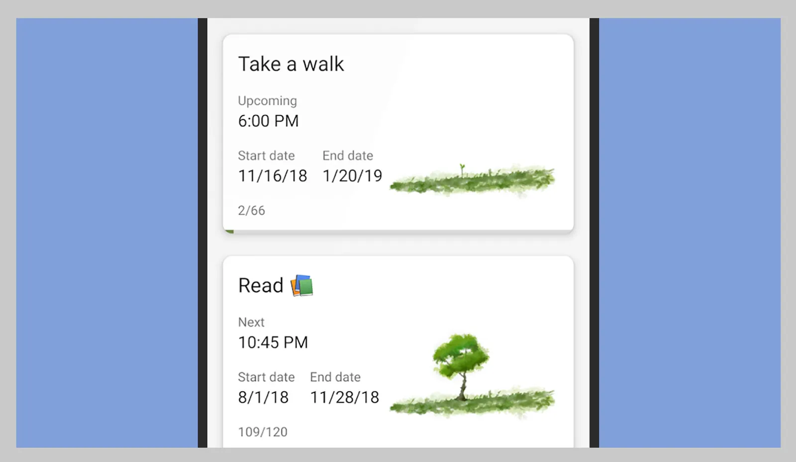 Grow Habit Tracking Grow Habit Tracking