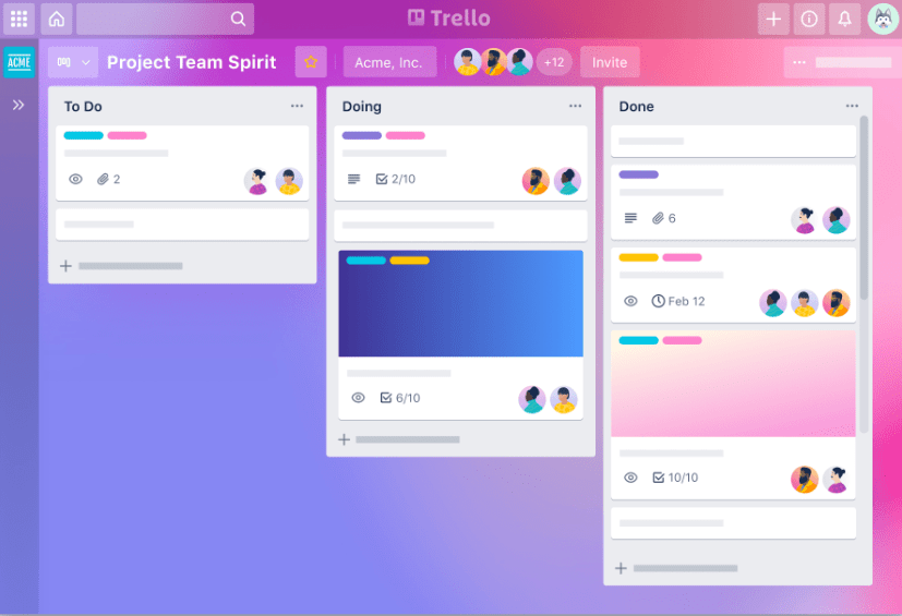 trello planning app