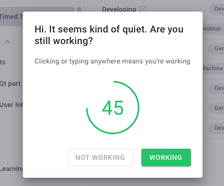 Time Doctor - Distraction Alert