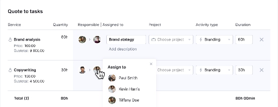 Task Automation - Scoro