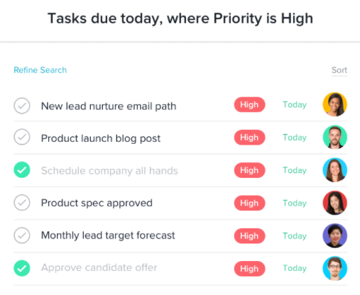Task Prioritization - Asana