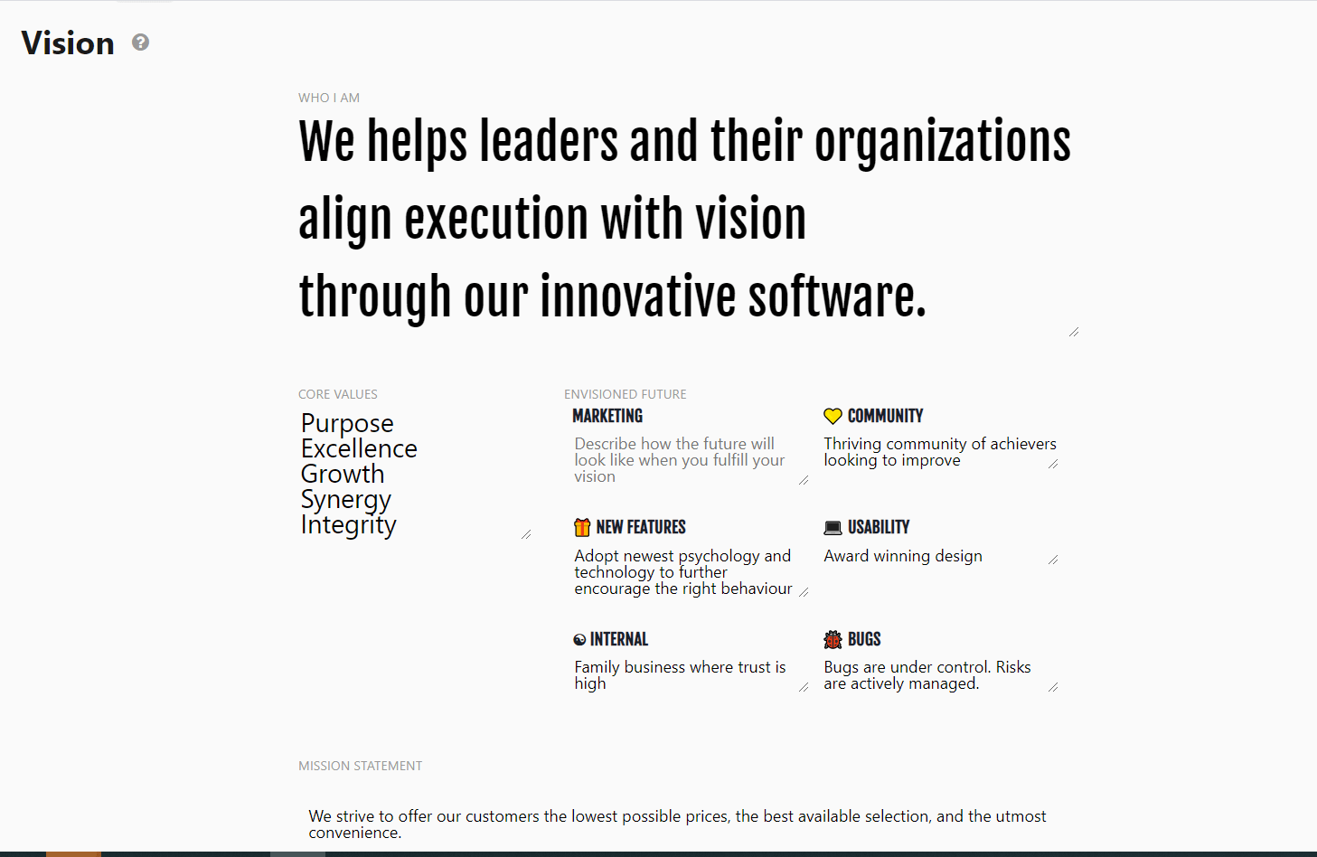 Begin with the End in Mind.