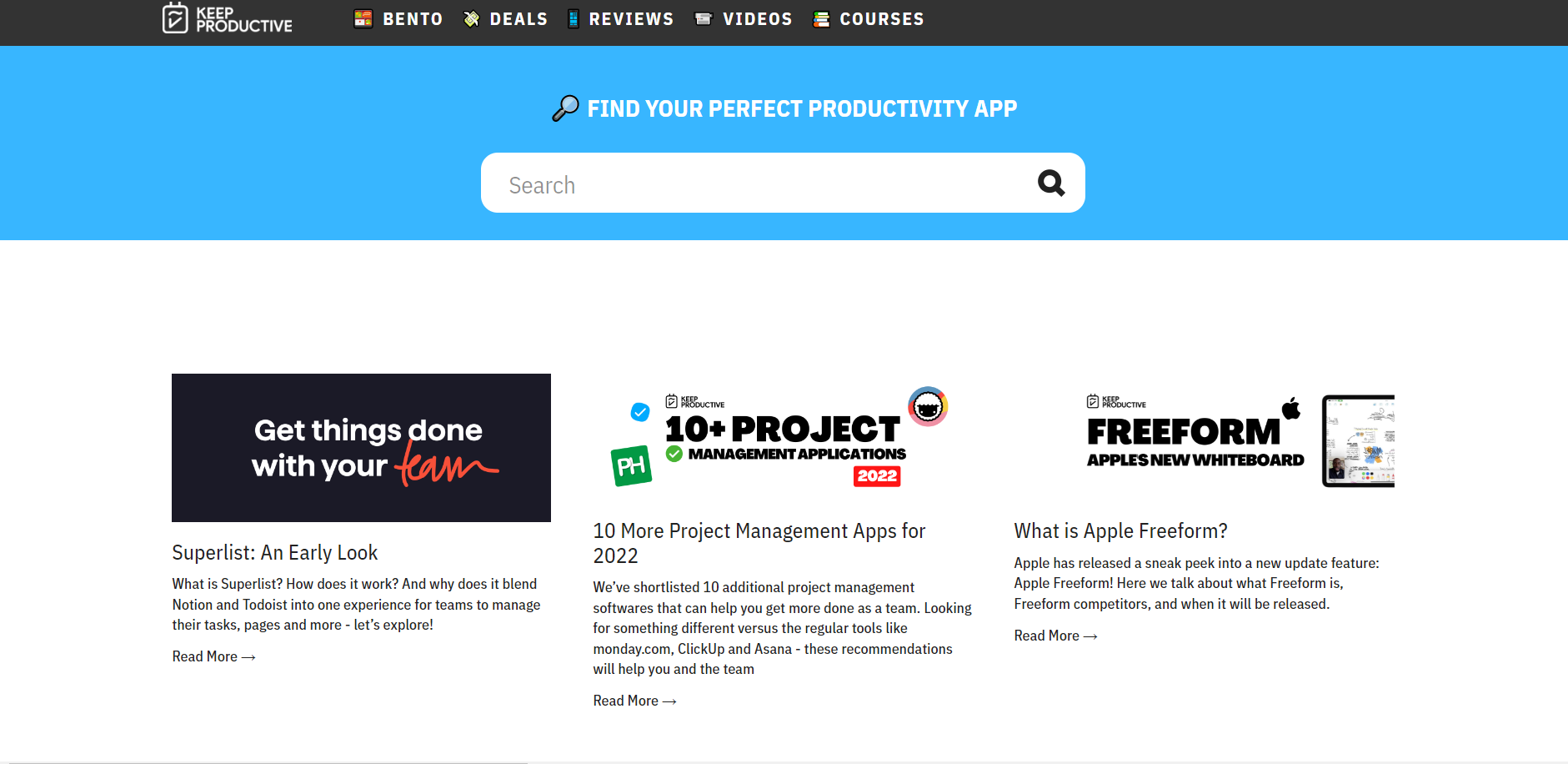 productivity boosting blogs